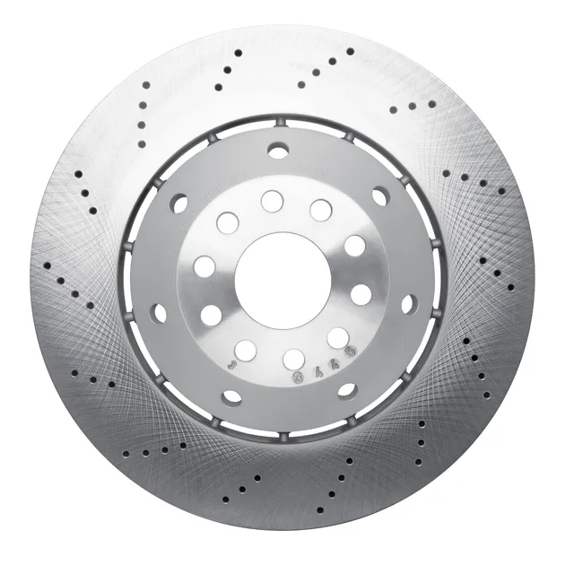 R1 Concepts PXP-73028DA Hi-Carbon Alloy GEOMET Coated Rotor - Drilled